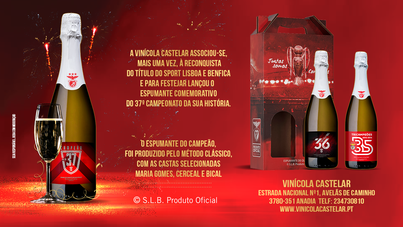 Espumante comemorativo 37º campeonato Espumante comemorativo 37º campeonato